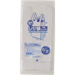 RJJ-08レジ袋レギュラー西日本25号100枚× 20点