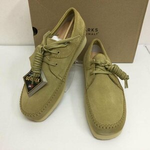 クラークス Weaver GTX maple Suede ウィーバー ゴアテックス メイプルスェード モカシンシューズ タグ・箱付 カジュアルシューズ 無地