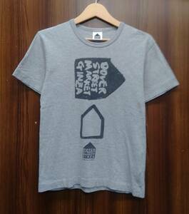 COMME des GARCONS / コムデギャルソン ZZ-T002 DOVER STREET MARKET TEE 半袖 プリント Tシャツ グレー サイズS