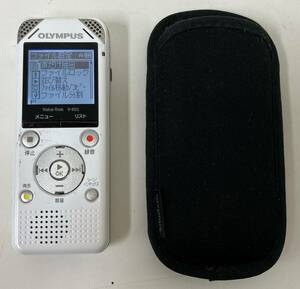 【OLYMPUS ICレコーダー VoiceTrek　V-802】オリンパス/オーディオ機器/録音機器/電池式/ポータブル/ホワイト/S67-503