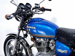 絶品クラシカル仕様 CB400T HAWK2 1977輸出モデル 検R9.3 NEWペイント 当店ブラッシュアップ済み 動画有 全国通販可 3.9％~150回