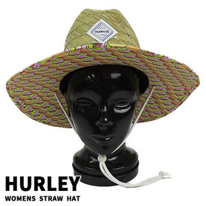 HURLEY 麦わら帽子 DIAMOND STRAW HAT 897 MAGIC EMBER ハーレー HAT/ハット 帽子 ストローハット 送料無料[返品、交換不可]