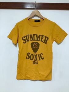 う1264 Paul Smith JEANS ポールスミス 半袖Tシャツ STAFFTシャツ S SUMMER SONIC 2014