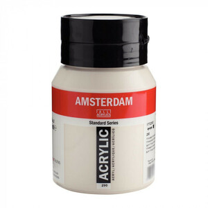 まとめ得 AMSTERDAM　アムステルダム　アクリリックカラー500ml　チタニウムバフディープ290 483330 x [3個] /a