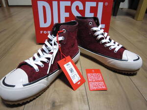 ●DIESEL S-PRINCIPIA MID XY02966 P4779T4321 ●color Bordeaux ボルドー ●size 25.5 