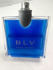 【美品】BVLGARI BLV 香水 50mL オードトワレ イタリア製 ブルー （1349)