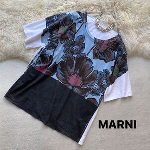 3点送料無料☆ MARNI　マルニ　国内正規品　花柄　Tシャツ　40