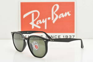 ★新品・正規輸入品！Ray-Ban POLARIZED レイバン ポラライズド 偏光 RB4306F 601/9A ブラック ポラライズドグリーンクラシック★