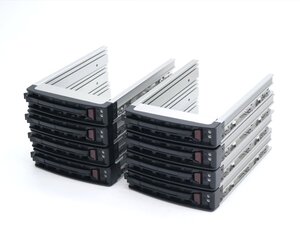 ◇Supermicro 8個セット 3.5インチHDDマウンタ(Gen2) 3.5インチツールレスホットスワップドライブトレイ Supermicro製シャーシ用マウンタ