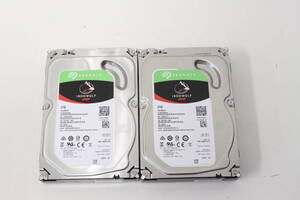 B873 送料無料!!2個セット 2TB NAS Seagate IRONWOLF ST2000VN004 2TB HDD ハードディスク