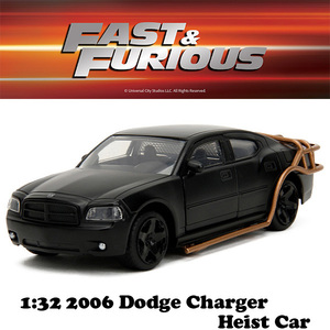 JADATOYS 1:32 ワイルドスピードダイキャストカー 2006 DODGE CHARGER HEIST