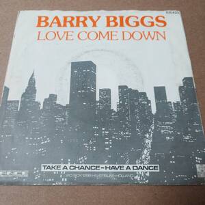 Barry Biggs - Love Come Down / This Is Good Life // Ariola 7inch / Reggae Pop / AA4479