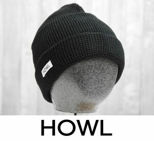 【新品:送料無料】24 HOWL WAFFLE BEANIE - BLACK ニット帽 スノーボード 帽子 ハウル グローブ