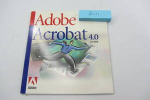 送料無料格安 Adobe Acrobat 4.0 日本語版 B1231 MAC Macintosh 版 ライセンスキーあり アクロバット