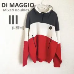 DIMAGGIO ニット セーター ヴィンテージ ハーフジップ ディマジオ L