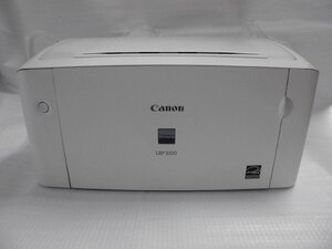 ♪【ジャンク】中古レーザープリンタ　キャノン【Canon LBP3100】残量不明トナー付き　部品取り発送可能♪2404231