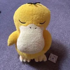 ポケモン　くつろぎタイム　めちゃでかぬいぐるみ　コダック　バンプレスト