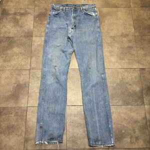 USA製 60～70年代 Wrangler 13MWZ ビンテージ デニム 36×30 MADE IN USA 60～70s タロンジッパー TALON