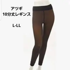 [アツギ] 厚手レギンス 裏起毛　タイツ レディース あったか LL　XL　寒い