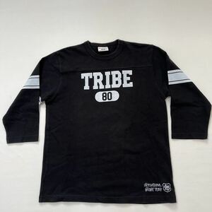 STUSSY TRIBE フットボール ラグラン ロンT( ステューシー チャプト 周年 記念 限定 レア 長袖 Tシャツ )