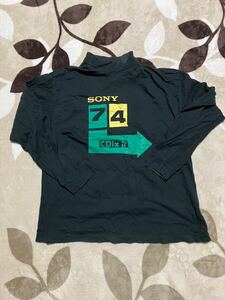 SONY クールネック　Tシャツ　ロンT 企業物　 長袖