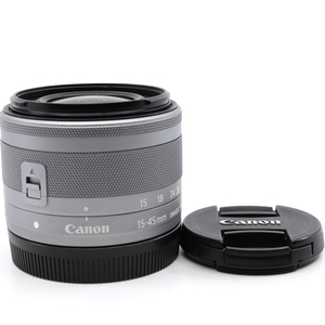 ＜良品＞キヤノン Canon EF-M15-45mm F3.5-6.3IS STM シルバー