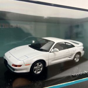 EPOCH MTECH 1/43 TOYOTA MR2 SW20 White エポック社 エムテック トヨタ ホワイト 旧車 国産名車 ミニカー モデルカー