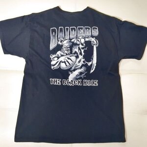 レイダース フルーツオブザルーム Ｔシャツ XL ビッグシルエット 90s ヴィンテージ ブラックホール FRUIT OF THE LOOM OALLAND RAIDERS