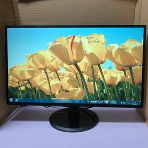 中古I-O DATA/アイ・オー・データ 27型ワイド液晶ディスプレイ LCD-MF277XDB 広視野角ADSパネル採用 /非光沢 モニター動作品SHY577