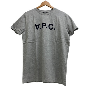 A.P.C./アーペーセー H26943 M COEZB PLB コットン 半袖Ｔシャツ グレー メンズ ブランド