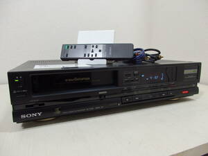 ★☆美品！希少動作品！　 SONY　ソニー　 SL-F205　 Hi-Band Betamax 　オーバーホール済　リモコン付　７日間保証☆★