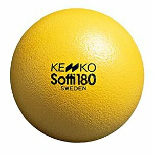 ナガセケンコー ケンコーソフティボール180 黄 1個 S180-Y 黄 180mm