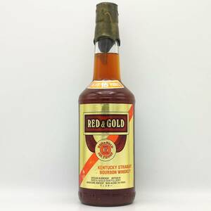 【全国送料無料】RED & GOLD 15years old KENTUCKY STRAIGHT BOURBON WHISKEY　50.5度　750ml