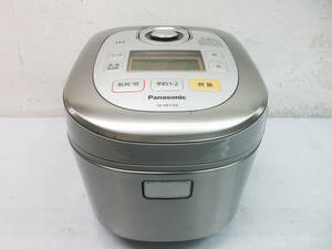 G3059【炊飯ジャー】Panasonic SR-HB15E8 8合炊き★パナソニック IHジャー炊飯器★内釜美品★中古★動作良好★