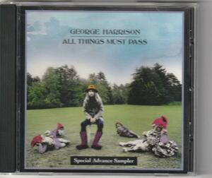 美盤　George Harrison　ジョージ・ハリスン 　All Things Must Pass: Special Advance Sampler 　US盤 貴重盤 CD