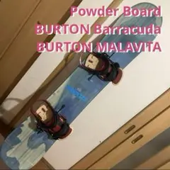 パウダーボード BURTON Barracuda 157×MALAVITA M