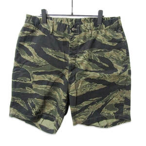 FREEWHEELERS フリーホイーラーズ ショートパンツ MILITARY TROPICAL SHORTS 232200 8 TIGER PATTERN CAMOUFLAGE 36 27107572