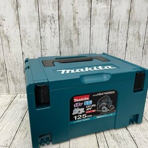 美品 Ｍａｋｉｔａ 鮫肌プレミアムホワイトチップソー マキタ １２５ミリ充電式マルノコ １８Ｖ６Ａｈ バッテリ付き 電動工具/232