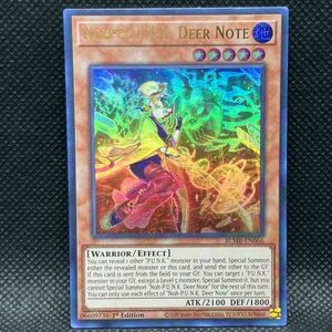 【複数同梱送料一律】 遊戯王 英語 No－P.U.N.K.ディア・ノート BLMR ウルトラ ウル 海外 【効果】