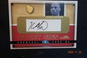 Kenyon Martin 2003-04 Fleer Showcase Sweet Sig ＃013/690