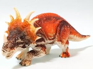 ☆スティラコサウルス☆恐竜 フィギュア 模型 ソフビ Styracosaurus 角竜