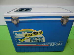 ダイワ ♪ クーラーボックス　スノーラインGXー26D ♪ まとめ買い同梱もOK!