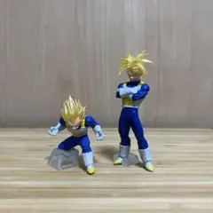 ドラゴンボール　HG ベジータ・トランクス