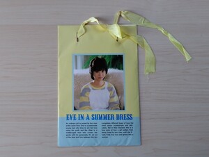 松田聖子『夏服のイヴ』レターセット◇未使用