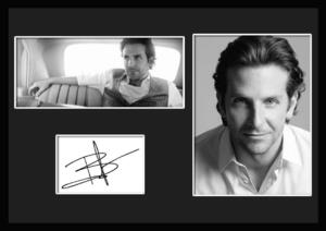 10種類!Bradley Cooper/ブラッドリー・クーパー/サインプリント&証明書付きフレーム/BW/モノクロ/ディスプレイ (2-3W)