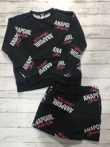 ANAP GIRL 上下セットアップ Mサイズ キッズ