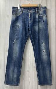 DSQUARED ディースクエアード S74LA0656 S30342 Slim jean ジーンズ サイズ52 インディゴ