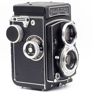 ROLLEICORD V Schneider-Kreuznach Xenar 75mm F3.5 by FRANKE & HEIDECKE BRAUNSSCHWEIG GERMANY ローライコード 5型 クセナー要修理/格安