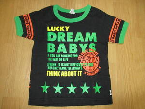 ★　中古品　★　　　ＤＲＥＡＭ／ＢＡＢＹＳ・半袖Tシャツ　　（11０）　現品限り～早い者勝ち！