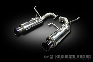 自動車関連業者直送限定 柿本 カキモト Regu.06 & R レグゼロロクアール SUBARU レガシィツーリングワゴン BR9 2.5_ターボ 4WD (B22335)